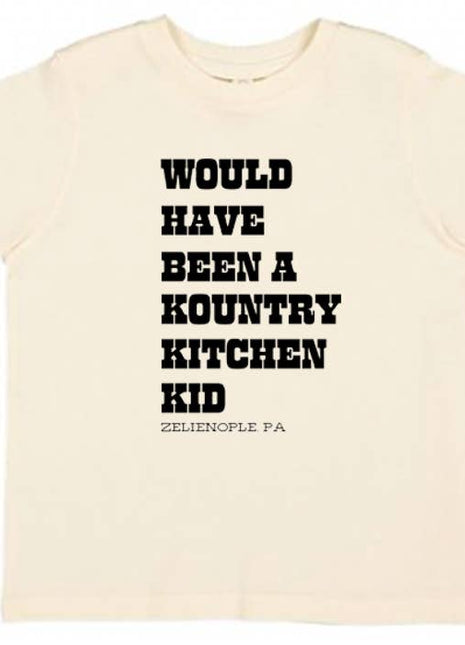 Paper Cow LLC Kountry Kitchen Graphic Cotton Kid Tee