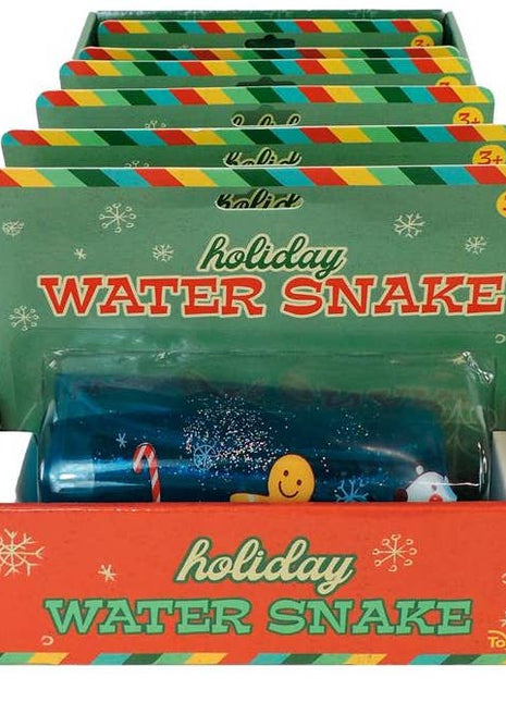 ToySmith Holiday Water Snake, Stocking Stuffer, Christmas