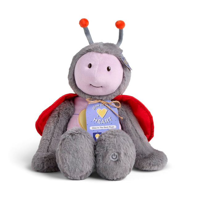 Demdaco Lady Bug Glow Plush - 11in