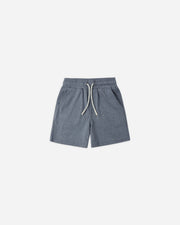Rylee & Cru Oceanside Tech Short || Heathered Marine
