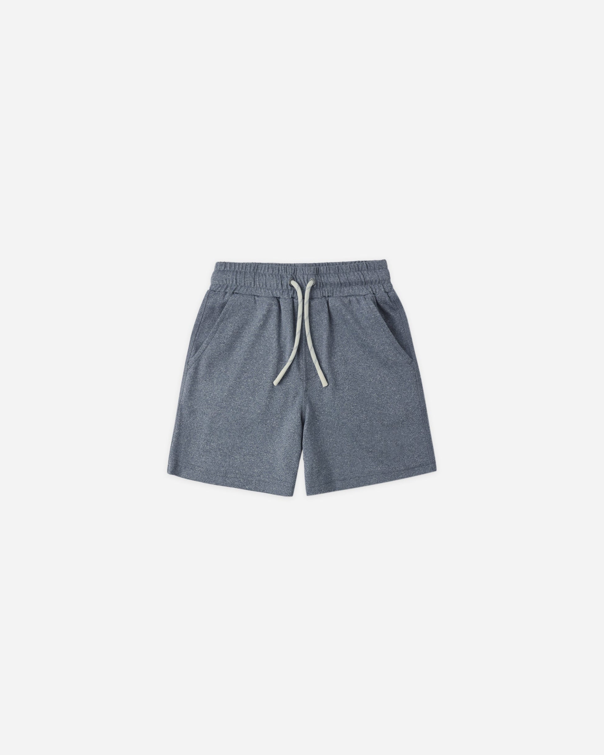 Rylee & Cru Oceanside Tech Short || Heathered Marine