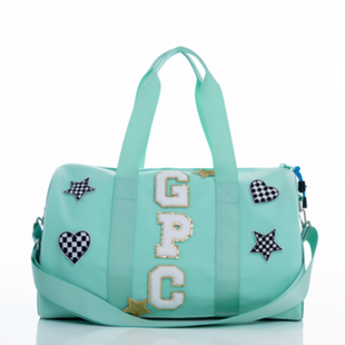 Becco Bags Becco Sleepover Duffle Bag — Carnival Glass (with patches)