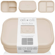 Ali+Oli Leakproof Silicone Bento Box (Coco) Back To School