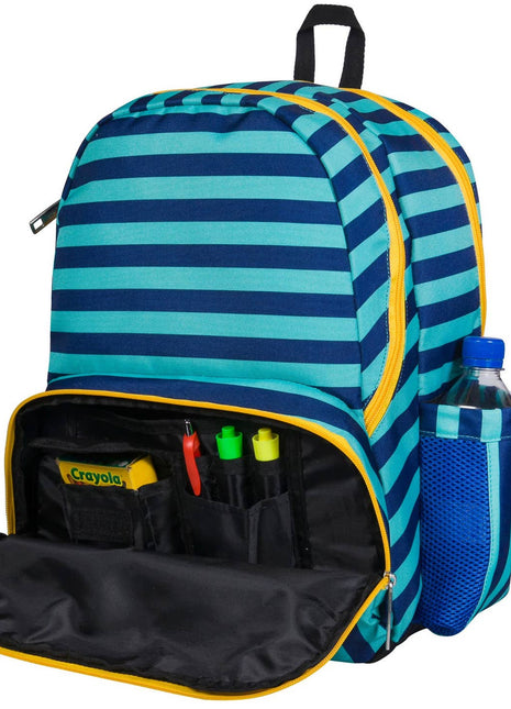 Wildkin Blue Stripes 17 Inch Backpack