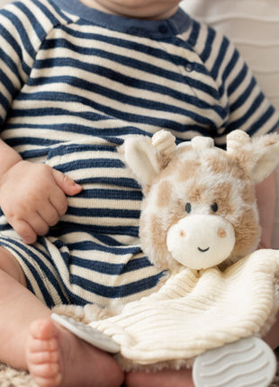 Model Using Giraffe Teether Buddy