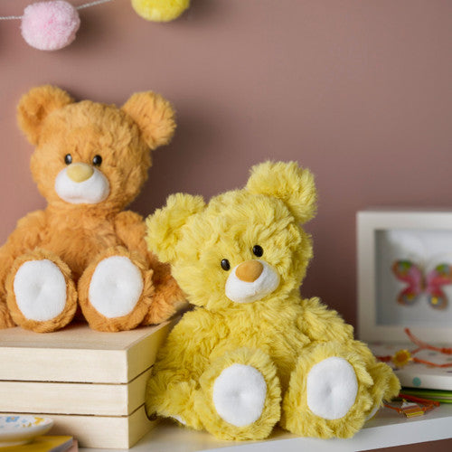 Demdaco Happy Birthday Orange Bear & You Are My Sunshine Bear - 8in