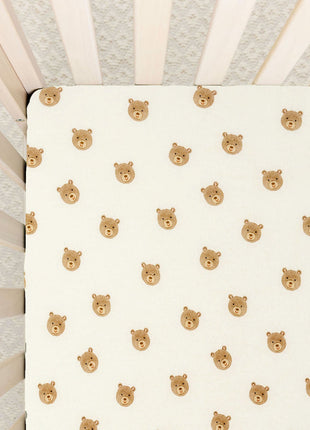 Lou Lou & Company Teddy Crib Sheet