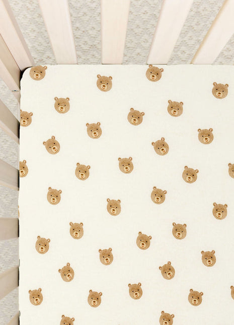 Lou Lou & Company Teddy Crib Sheet