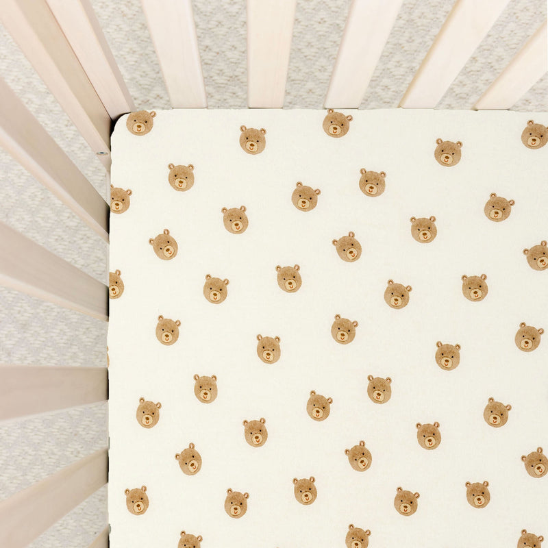 Lou Lou & Company Teddy Crib Sheet