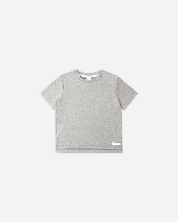 Rylee & Cru Cove Essential Tee || Heathered Grey
