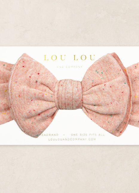 Lou Lou & Company Knit Headband - Petal Speckle