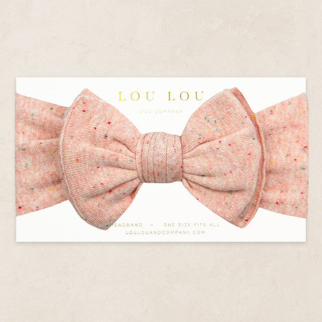 Lou Lou & Company Knit Headband - Petal Speckle