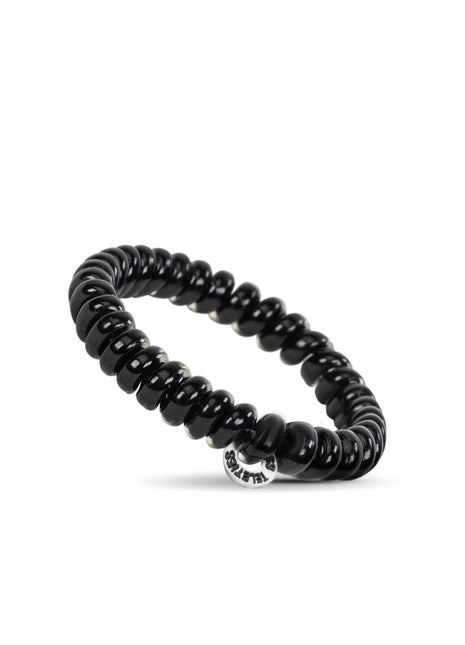 Teleties Spiral Hair Coils | Small | Jet Black Hair Ties
