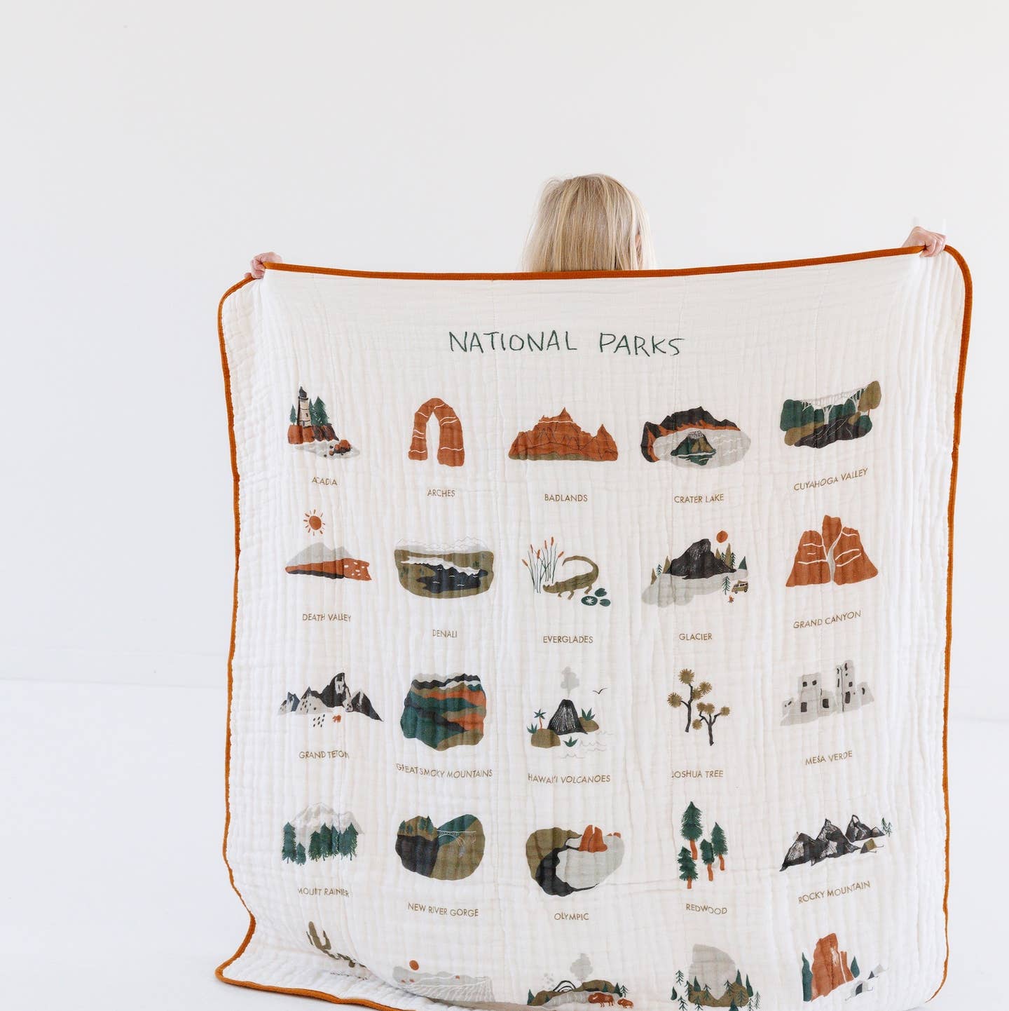 Clementine Kids National Parks Little Throw