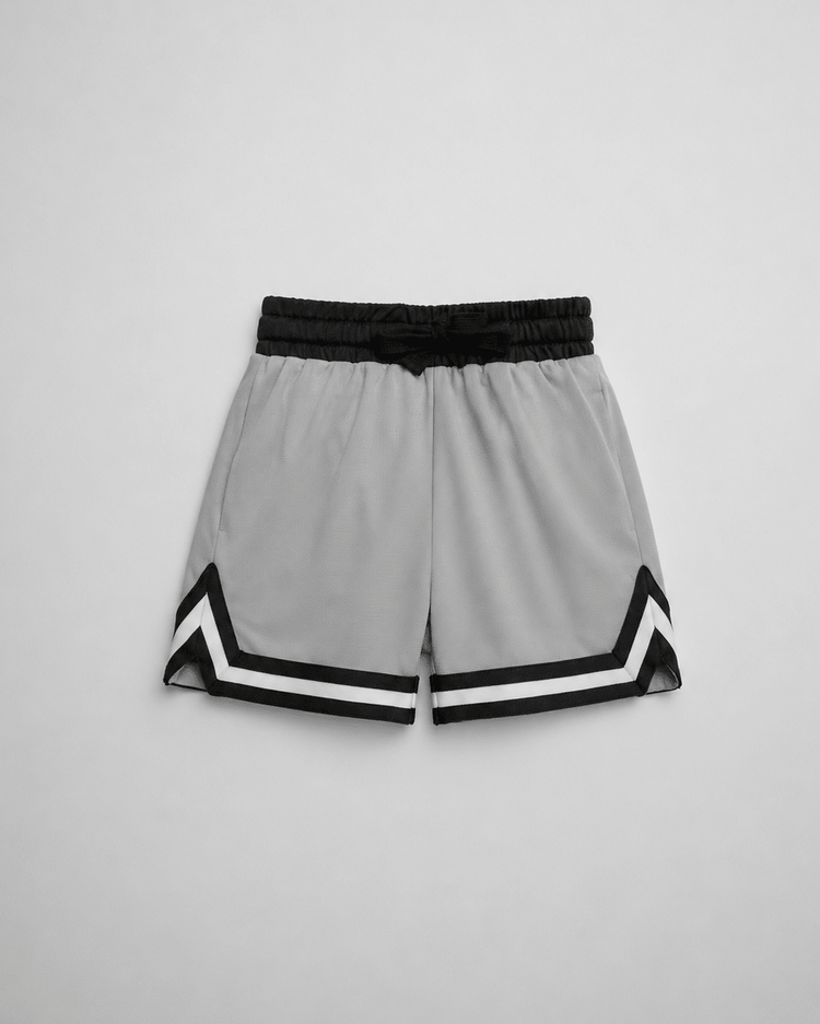 Little Bipsy Varsity Mesh Short - Grey