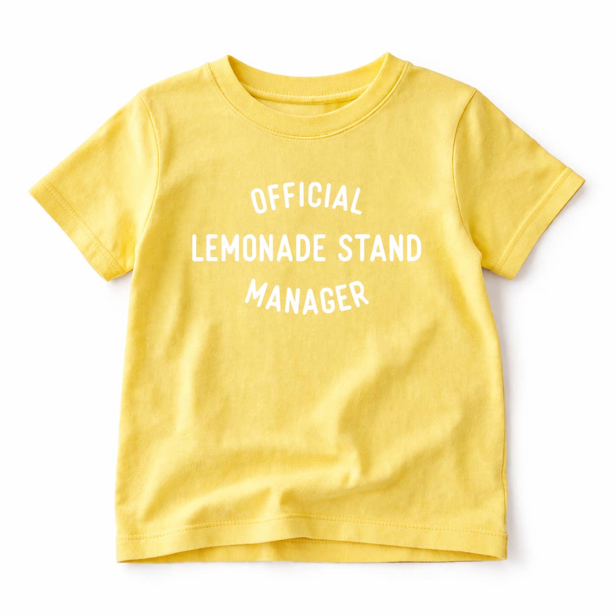 The Wishing Elephant Kids Lemonade Stand Manager Shirt Funny Summer Tee
