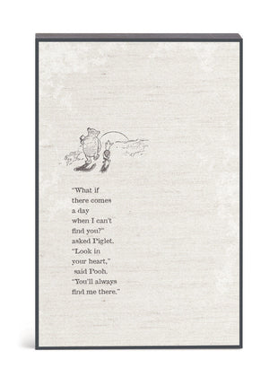 Demdaco Look in Your Heart Wall Art - 12x8