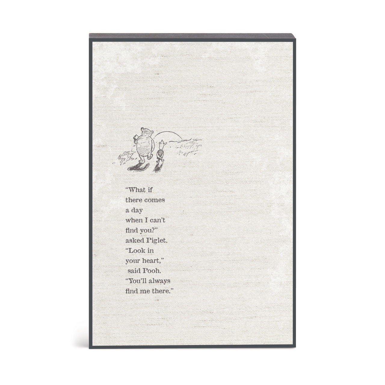 Demdaco Look in Your Heart Wall Art - 12x8