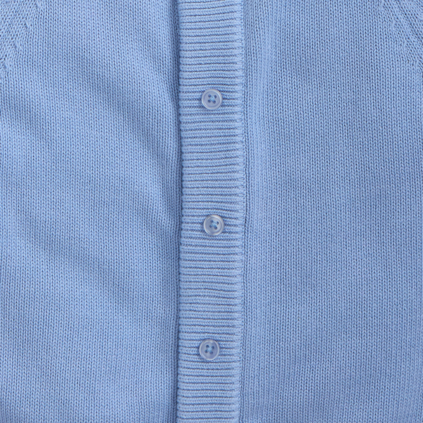 Magentic Me Crew Neck Magnetic Cardigan With Blue Tipping Details
