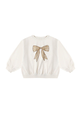 Rylee + Cru Oversized Sweatshirt || Bow