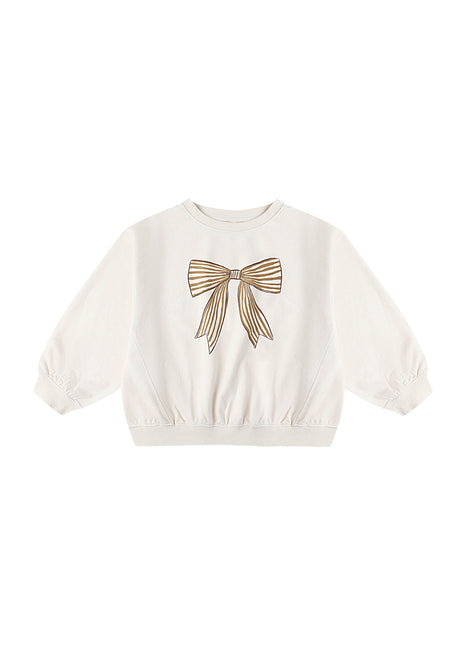 Rylee + Cru Oversized Sweatshirt || Bow