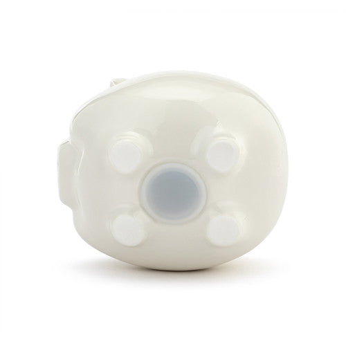 Demdaco Neutral Ceramic Classic Piggy Bank - 7x5.5x6in
