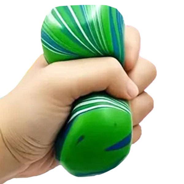 Showcase Sugah-Mals™ One-Of-A-Kind Marble Sugar Cube Squishy - Green
