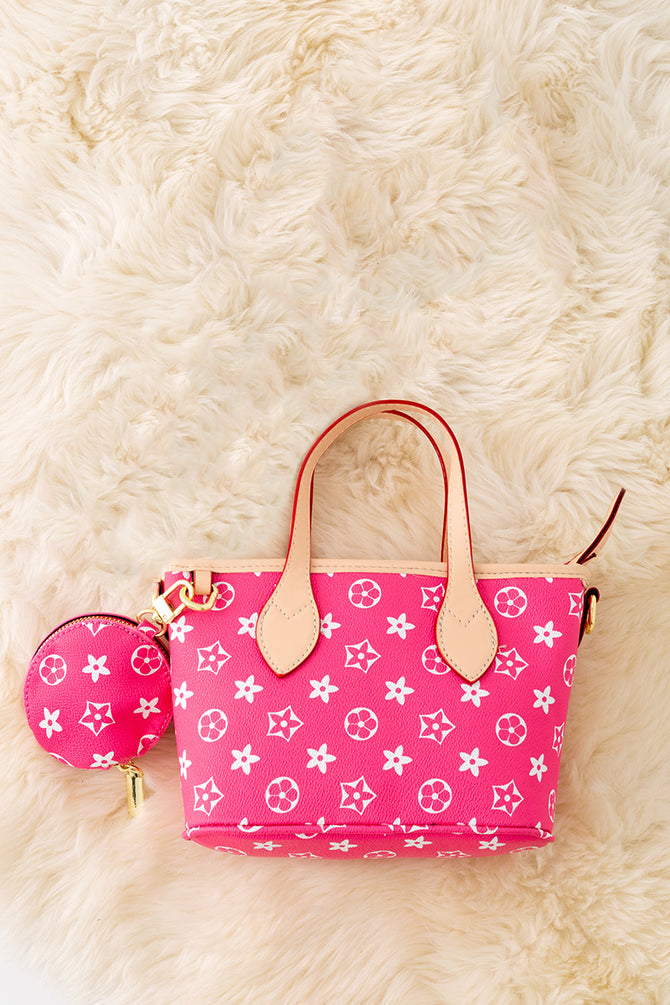 Fuchsia Star Inspired Tote