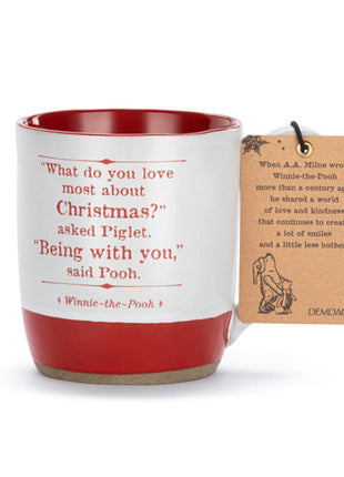 Demdaco Being With You Holiday Mug With Gift Tag