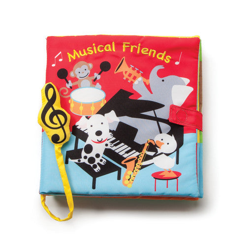 Demdaco Love to Play Musical Friends Soft Sound Book Batteries Included