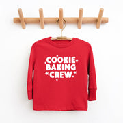 Benny & Ray Apparel Cookie Baking Crew Toddler and Youth Christmas Shirt - Red