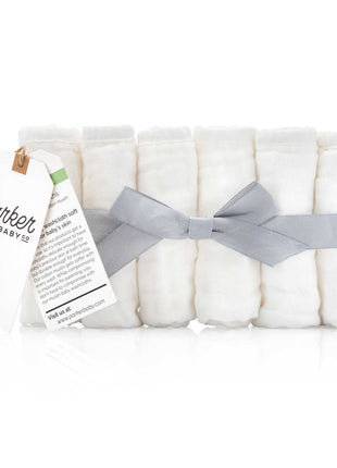 Muslin Cotton Baby Washcloths - 6 Pack