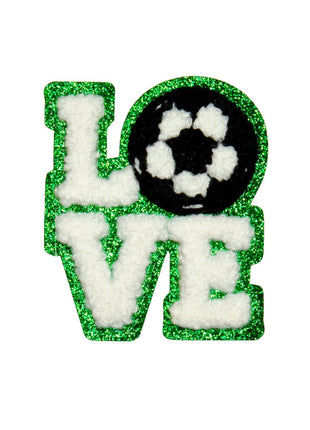 Becco Bags Love Soccer Patch