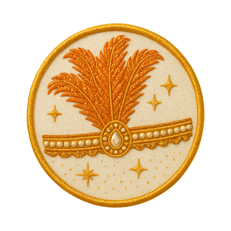 Becco Bags Life of a Showgirl Patches - Headpiece Patch