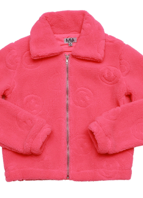 Smiley Sherpa Jacket