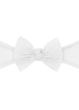 Baby Bling Bows Baby Bling® Itty Bitty Knot Small Soft Nylon Bow Headband