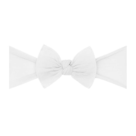 Baby Bling Bows Baby Bling® Itty Bitty Knot Small Soft Nylon Bow Headband