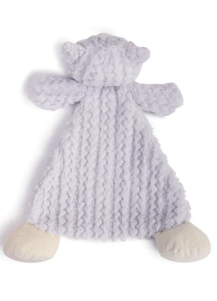 Demdaco Kennedy Kitty Rattle Blankie Back
