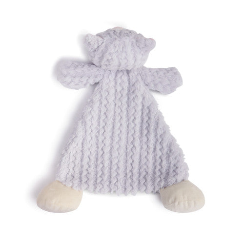 Demdaco Kennedy Kitty Rattle Blankie Back