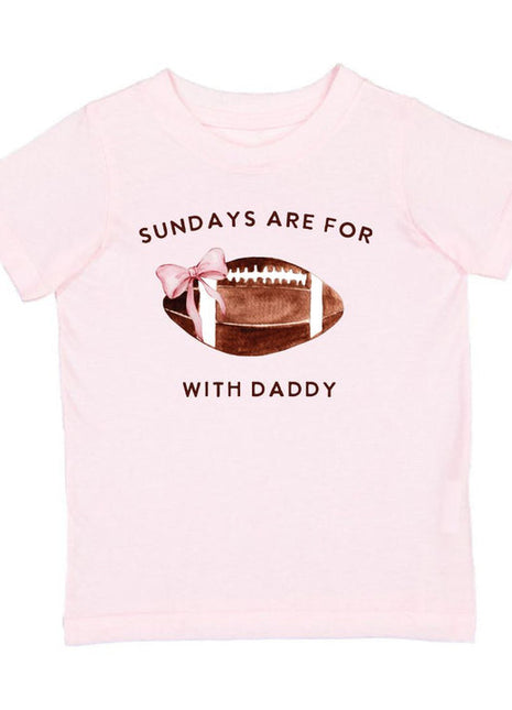 Sweet Wink Football With Daddy Short Sleeve T-Shirt - Ballet
