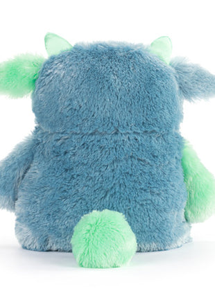 Demdaco Calming Cuddlers Blue Monster Stuffed Animal 14"
