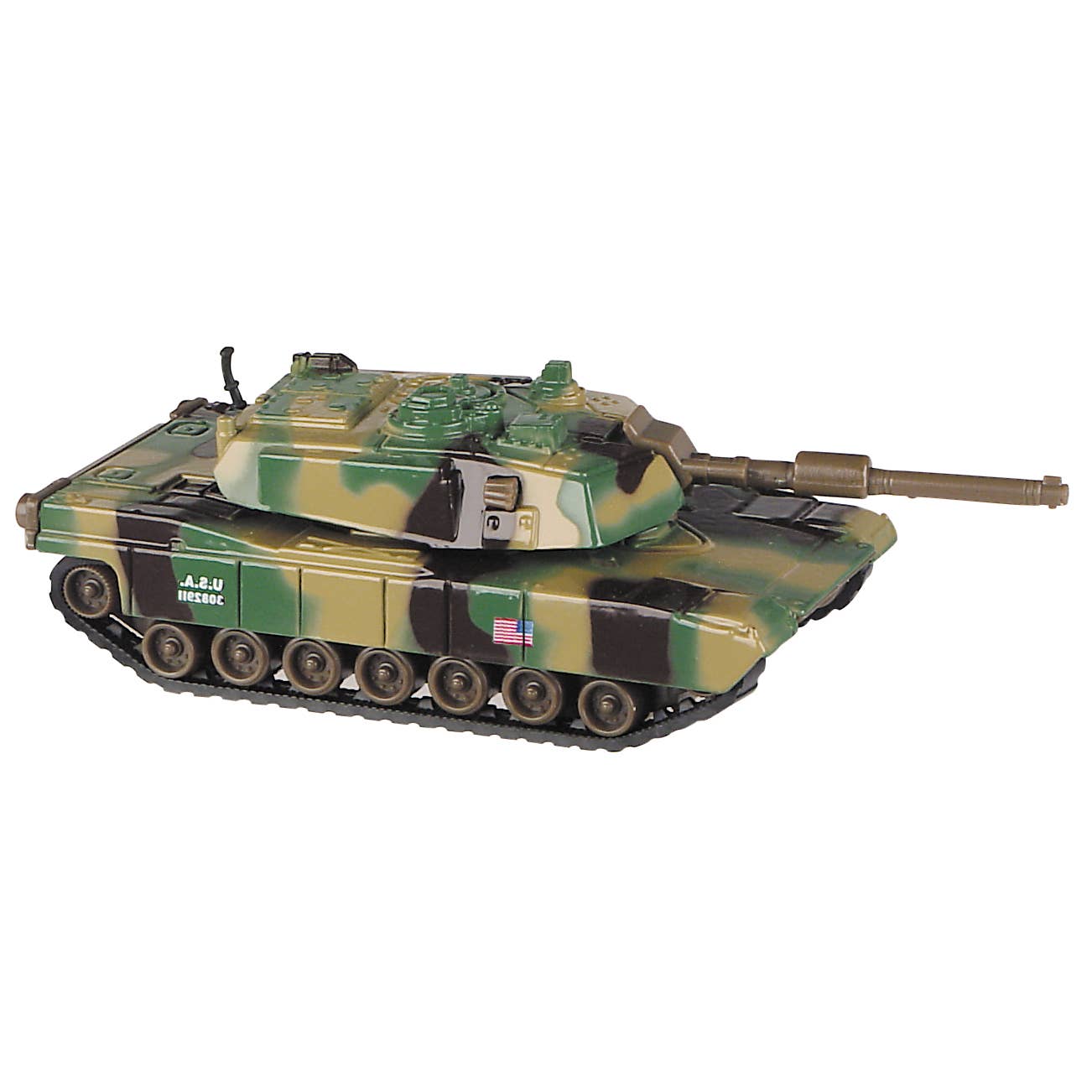 Toysmith Pull Back Army Tanks, Assorted, 4.5" - Green