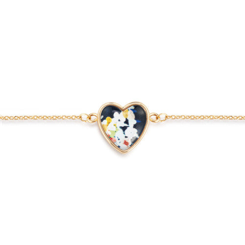 Demdaco Art Heart Bracelet - Mom, I Love You