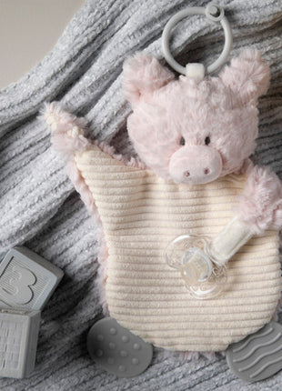 Demdaco Pig Teether Buddy