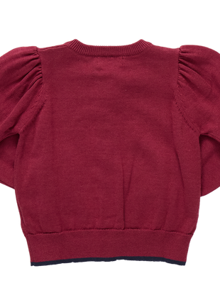 Pink Chicken Girls Constance Sweater Go Team Back
