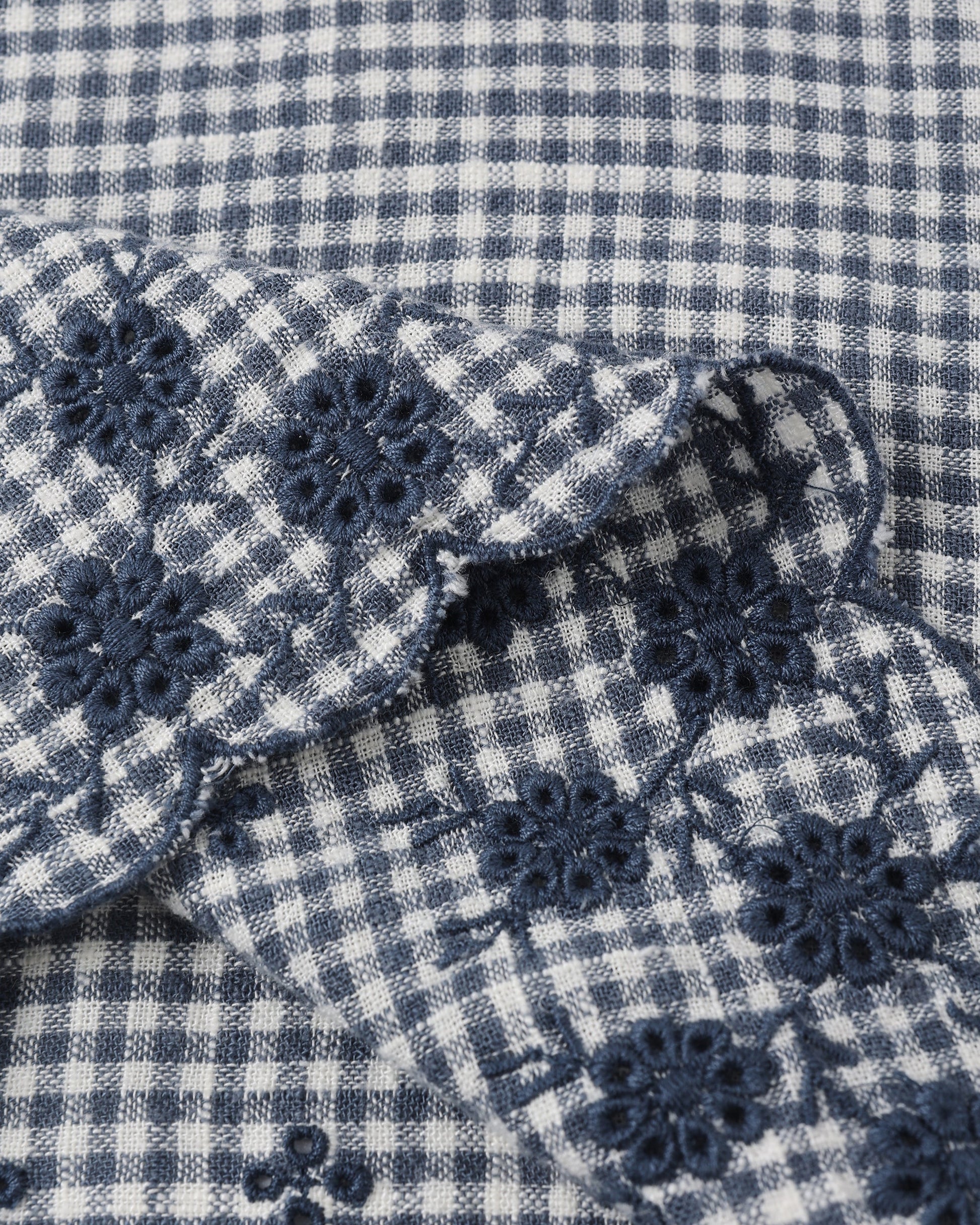 Rylee & Cru Lennon Dress || Marine Gingham Details