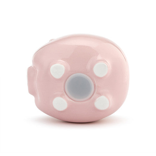 Demdaco Pink Ceramic Classic Piggy Bank - 7x5.5x6in