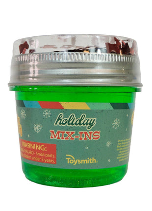 ToySmith Toysmith Deluxe Holiday Mix-in Slime, Stocking Stuffer