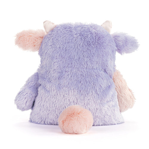 Demdaco Calming Cuddlers Purple Monster Stuffed Animal 10"