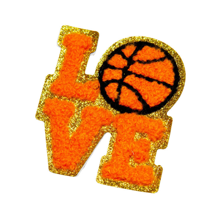 Becco Bags Love Basketball Patch